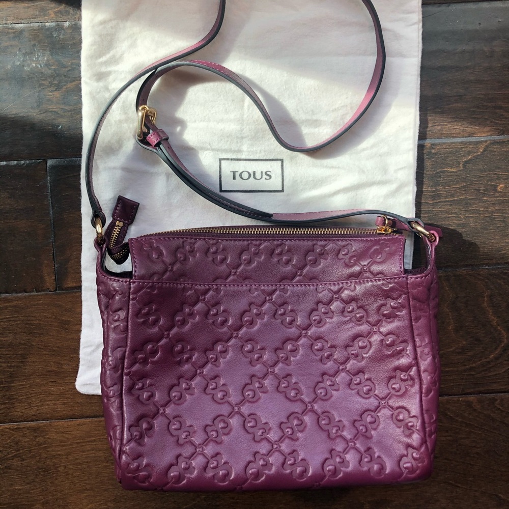 Tous medium sized purple crossbody